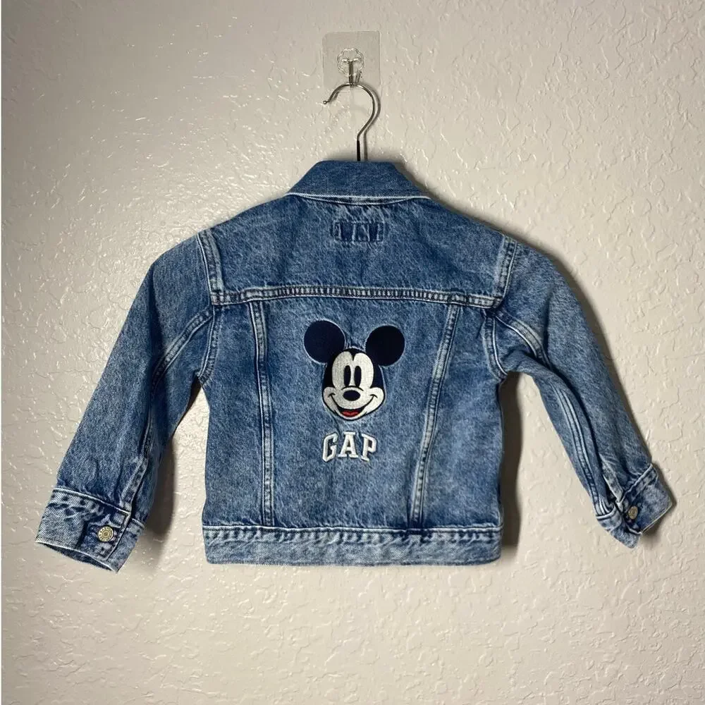 babyGap × Disney Mickey Mouse Icon Denim Jacket 4T